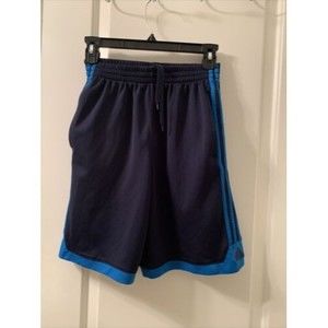 adidas Shorts Boys Size Large Blue Training Athletic Outdoors Basketball